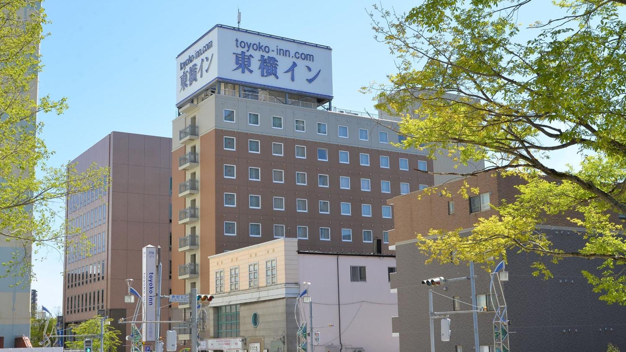 Toyoko Inn Hokkaido Tomakomai Ekimae Buitenkant foto
