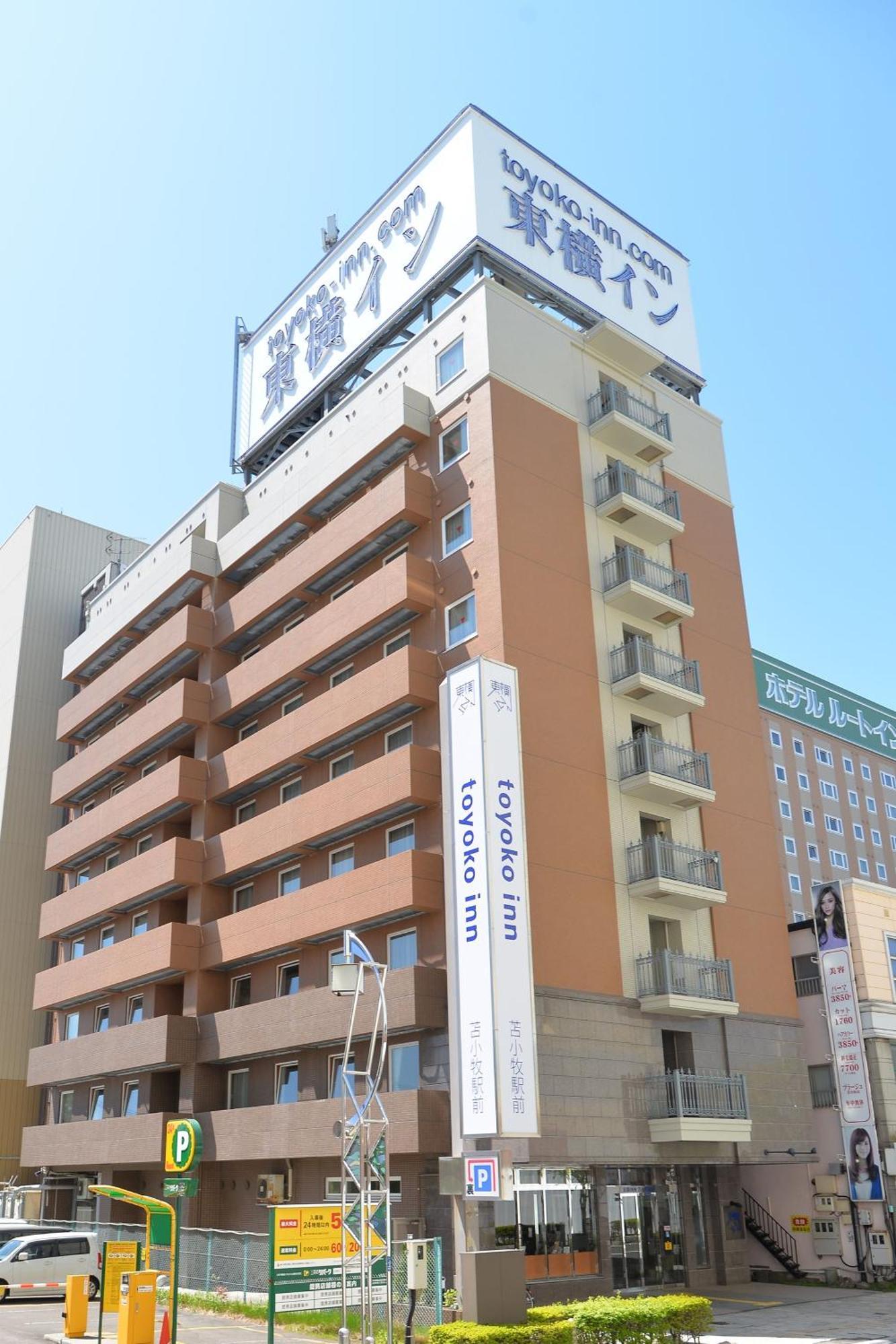 Toyoko Inn Hokkaido Tomakomai Ekimae Buitenkant foto